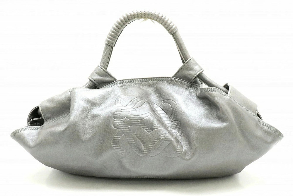 Loewe Nappa Aire Handbag Calfskin Gray